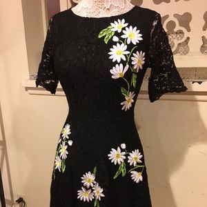 ModCloth Lace Floral Dress